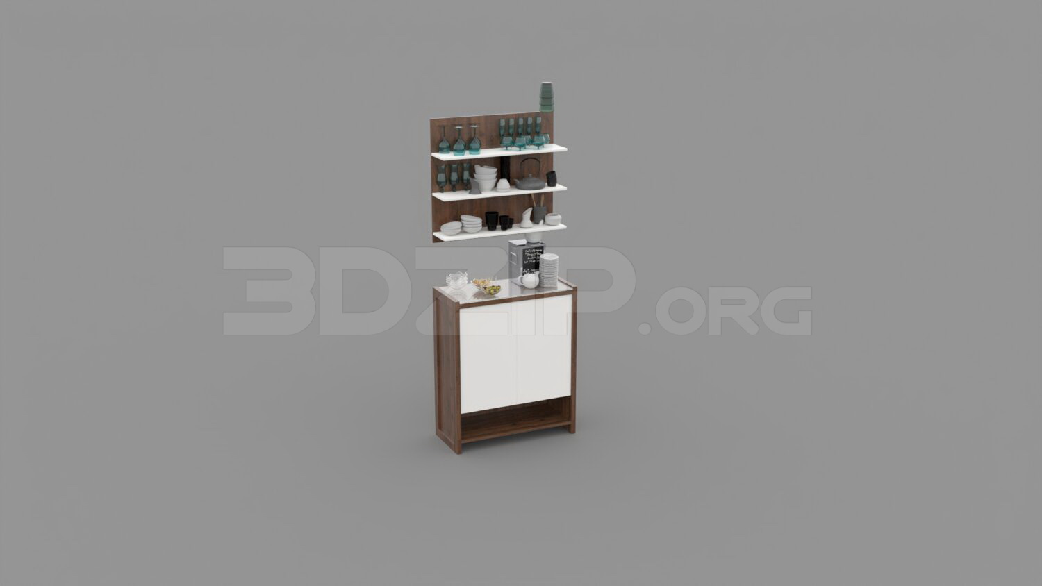 1346. Download Free Shoe Cabinet Model By Huy Hieu Lee