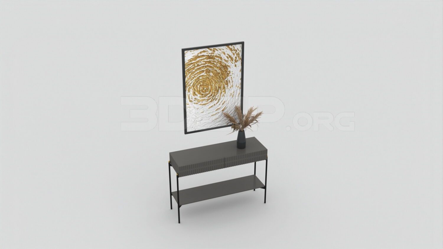 3068. Free 3D Dressing Table Model Download
