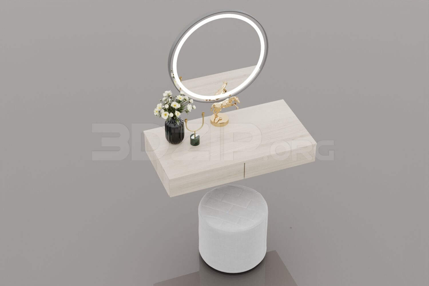 320. Download Free Dressing Table Model By Tuan An