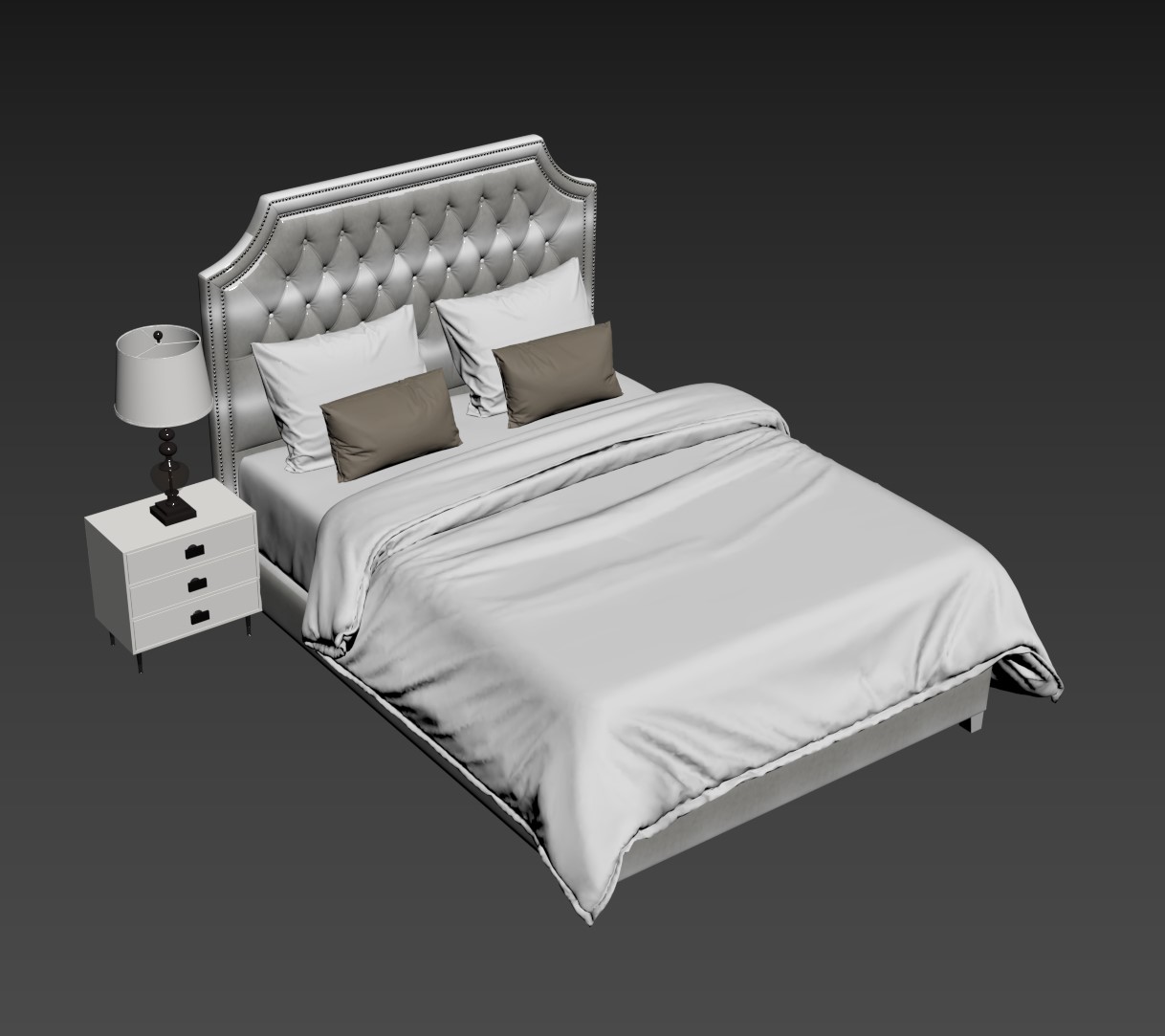 10389. Download Free Bed Model By Ngo Dien Vu
