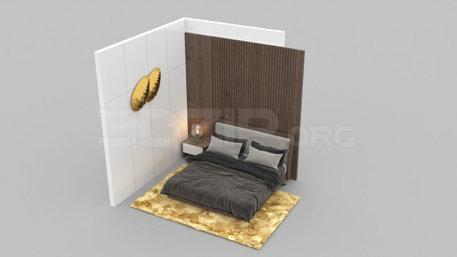 1161. Download Free Bed Model By Ho Quoc Tuan