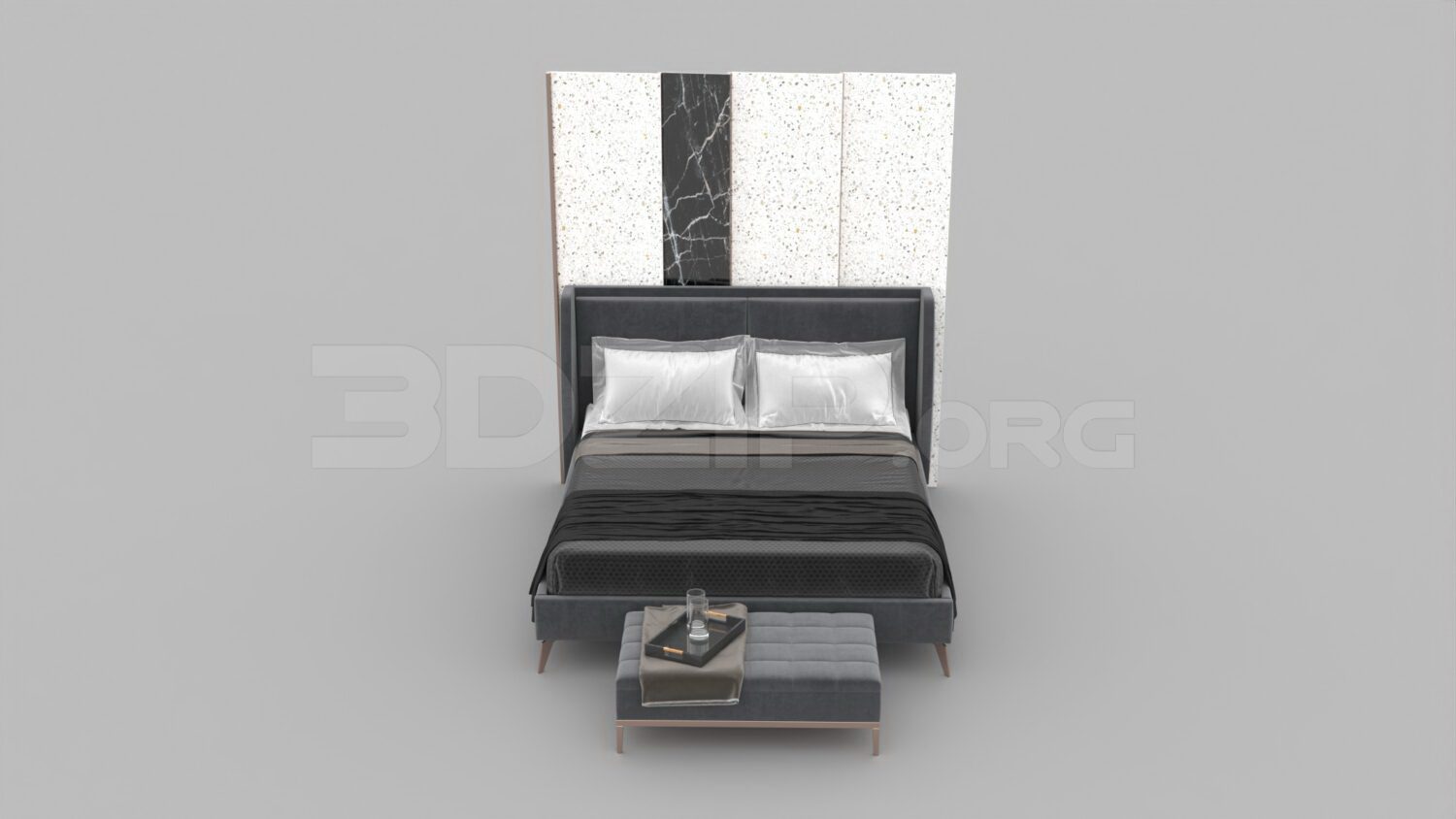 1187. Download Free Bed Model By Nam Tran
