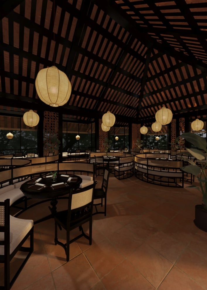 12315. 3D Restaurant Interior Model Download By Nhat Minh