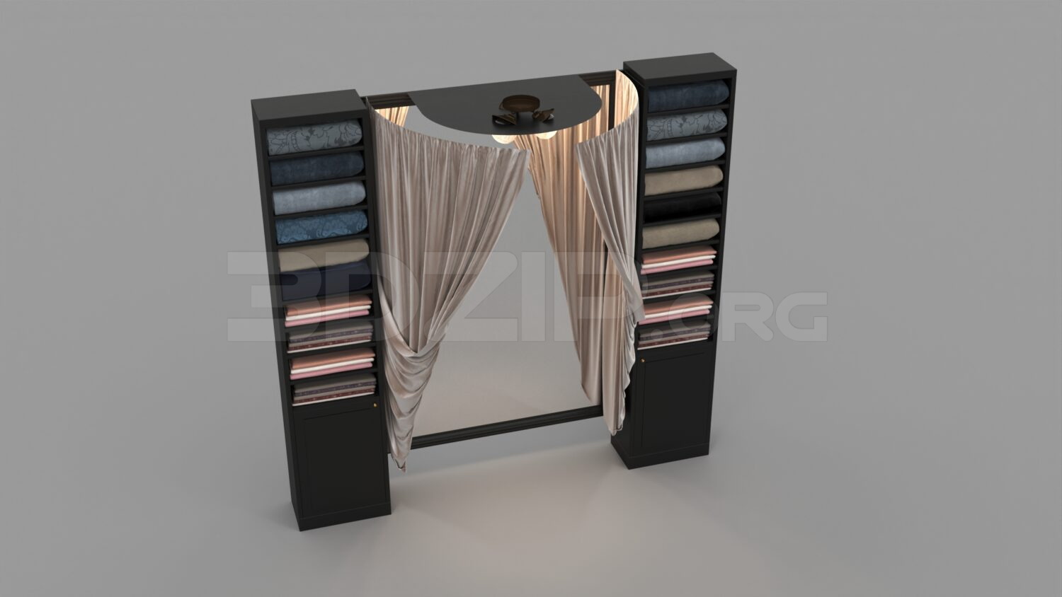 1299. Download Free Display Cabinets Model By D3 studio