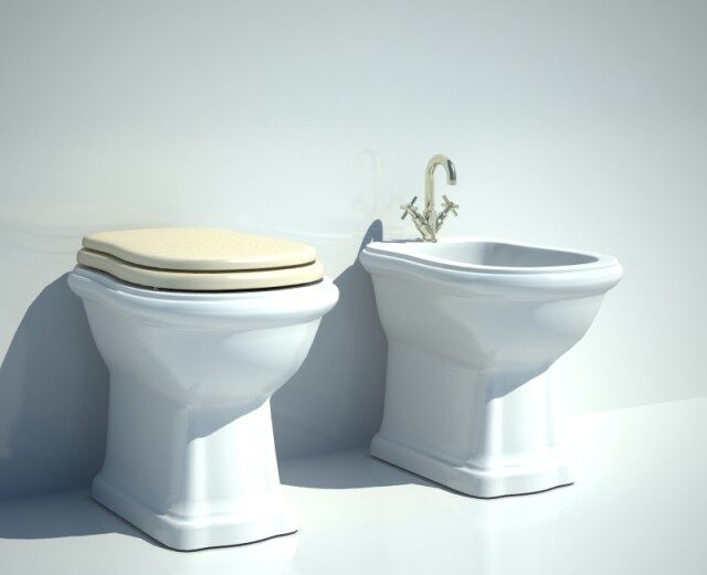 3D Models Toilet And Bidet 13 Free Download
