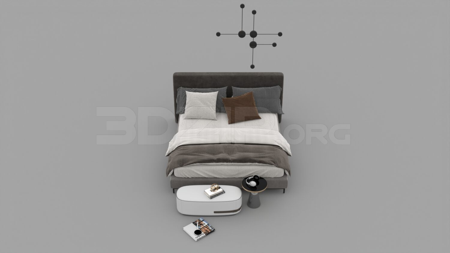 1716. Download Free Bed Model By Se Arc