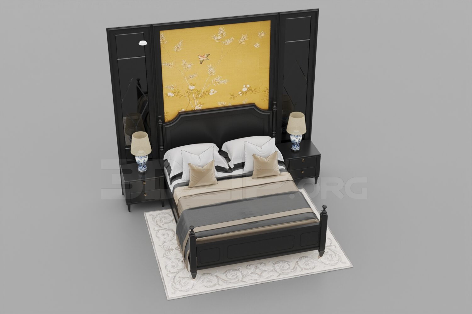 1910. Download Free Bed Model By Phan Dai Duong