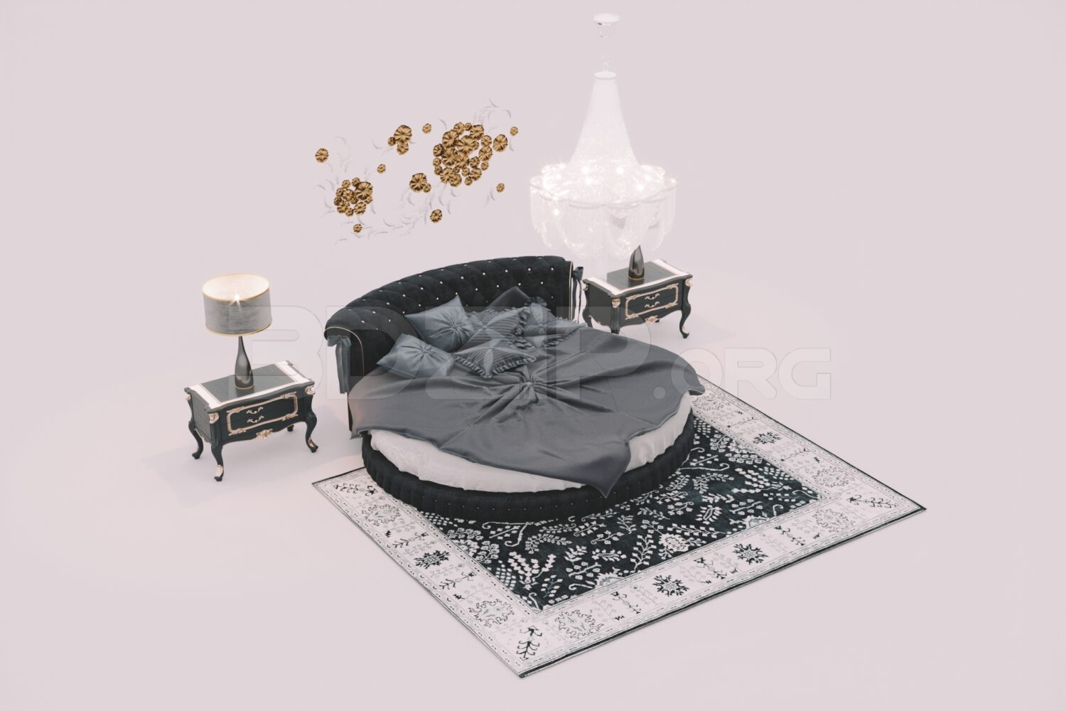 2122. Download Free Bed Model By Le Dang Thuan