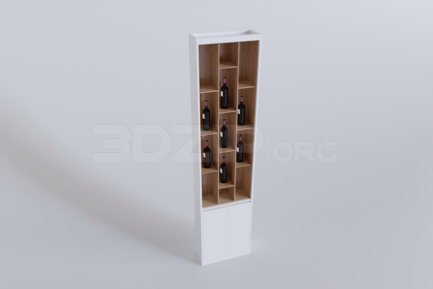 229. Download Free Wine Cabinet Model By Duc Nguyen
