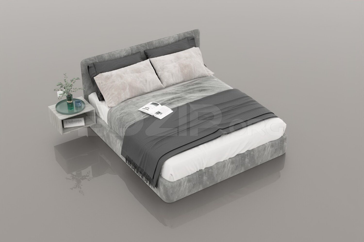 230. Download Free Bed Model By Tuan An