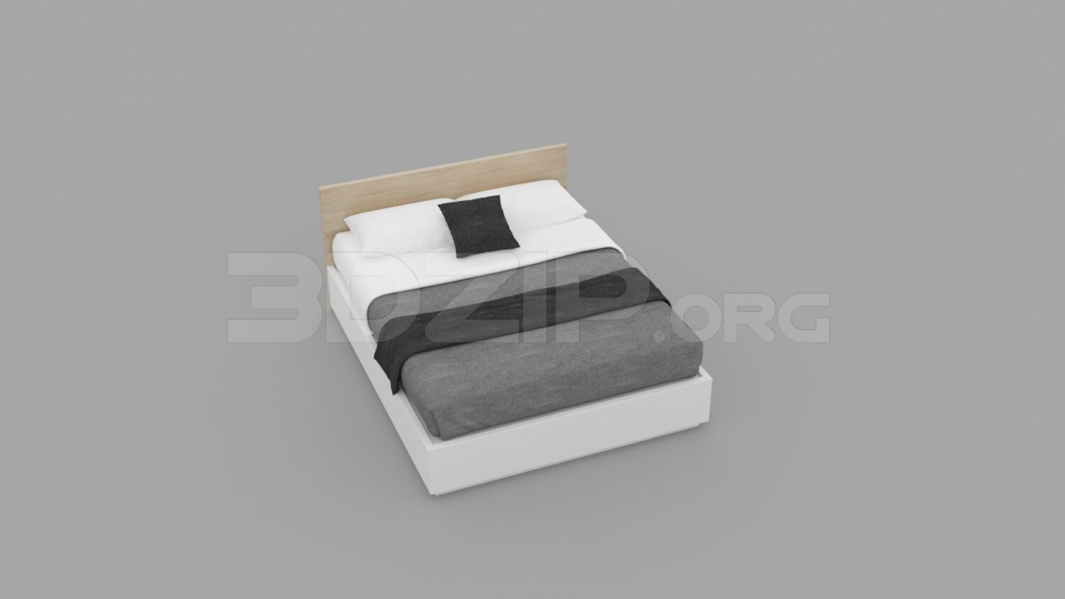 2711. Free 3D Bed Model Download