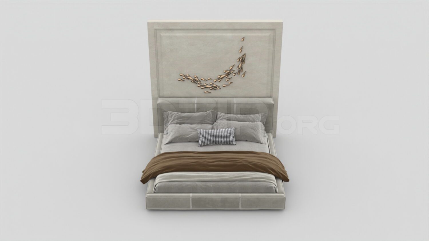 2973. Free 3D Bed Model Download