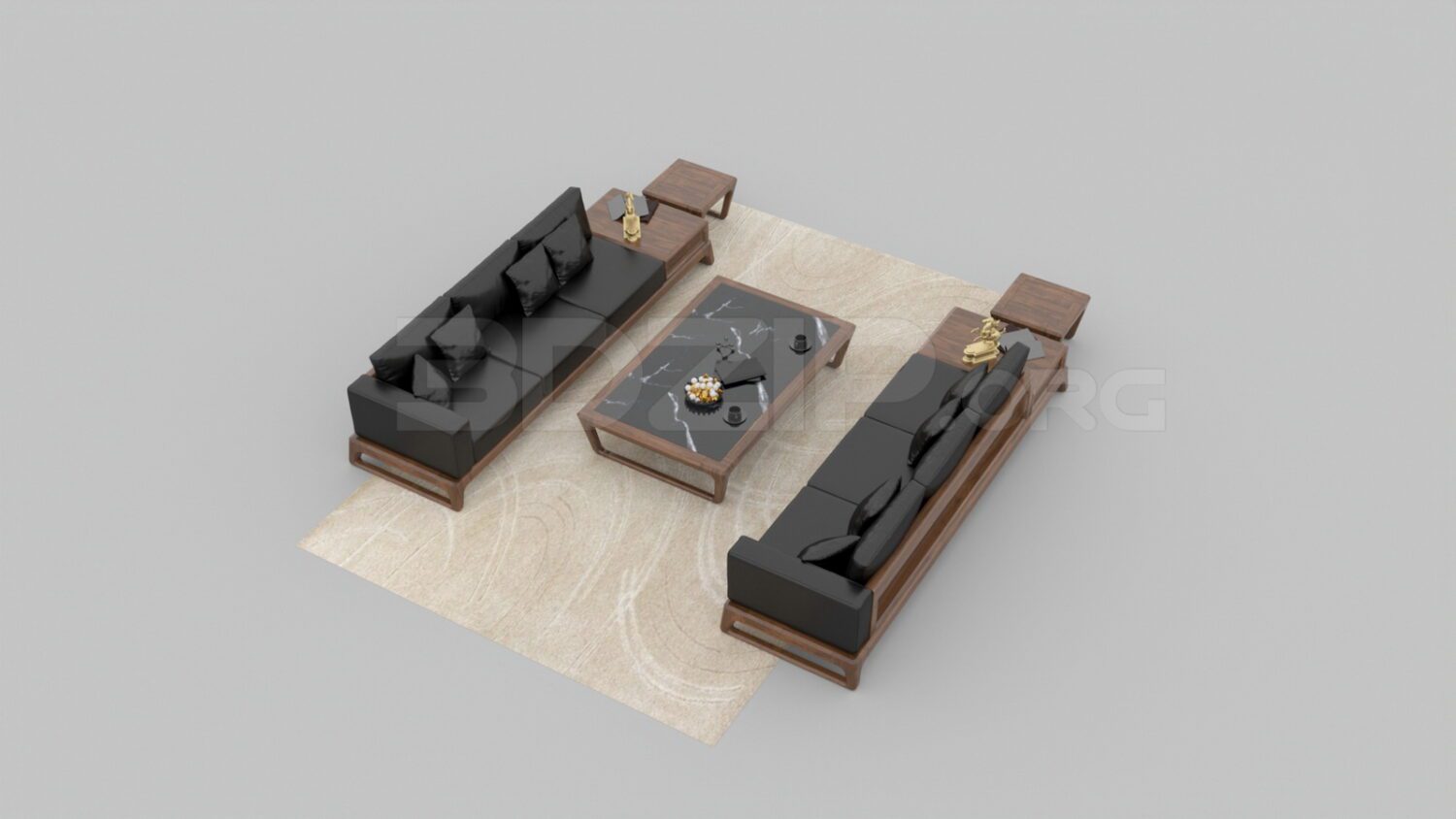 3155. Free 3D Sofa Model Download