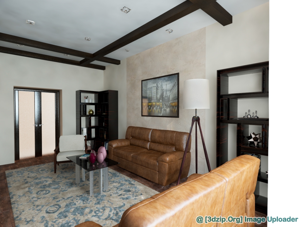 3D Interior Apartment 8 Scenes File 3dsmax Free Download