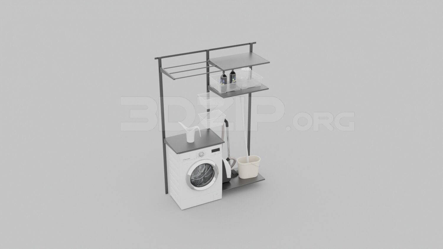 3406. Free 3D Washing Machine Model Download