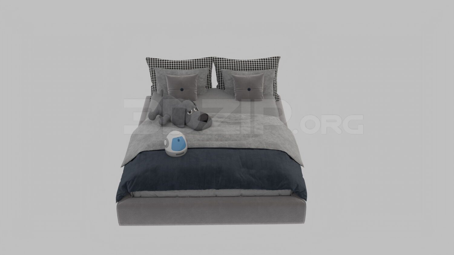 3499. Free 3D Bed Model Download