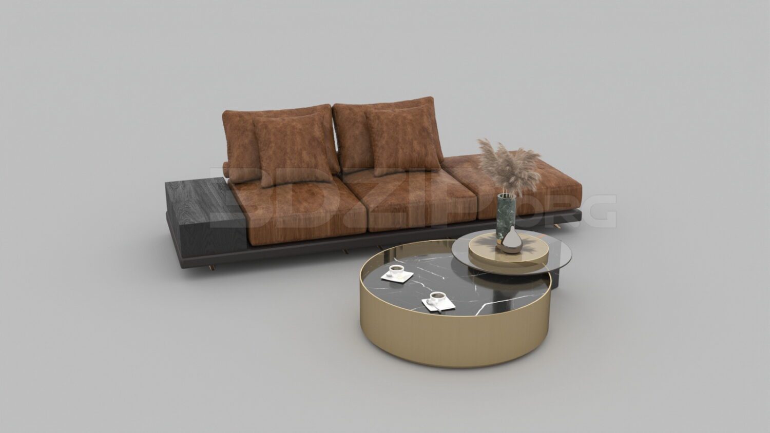 3605. Free 3D Sofa Model Download