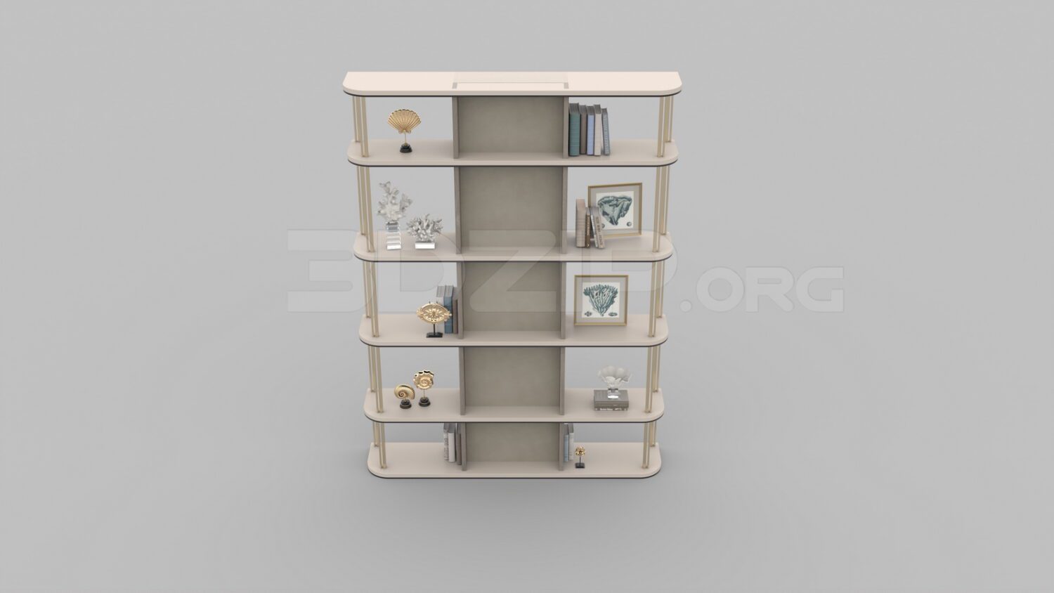 3769. Free 3D Sideboard Chest Of Drawer Model Download