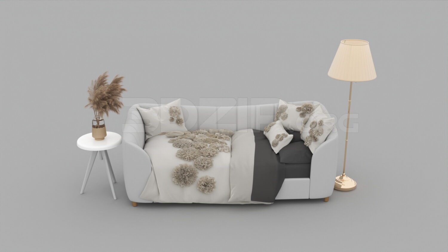 3795. Free 3D Sofa Model Download