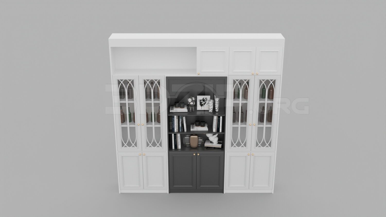 3900. Free 3D Wine Cabinet Model Download