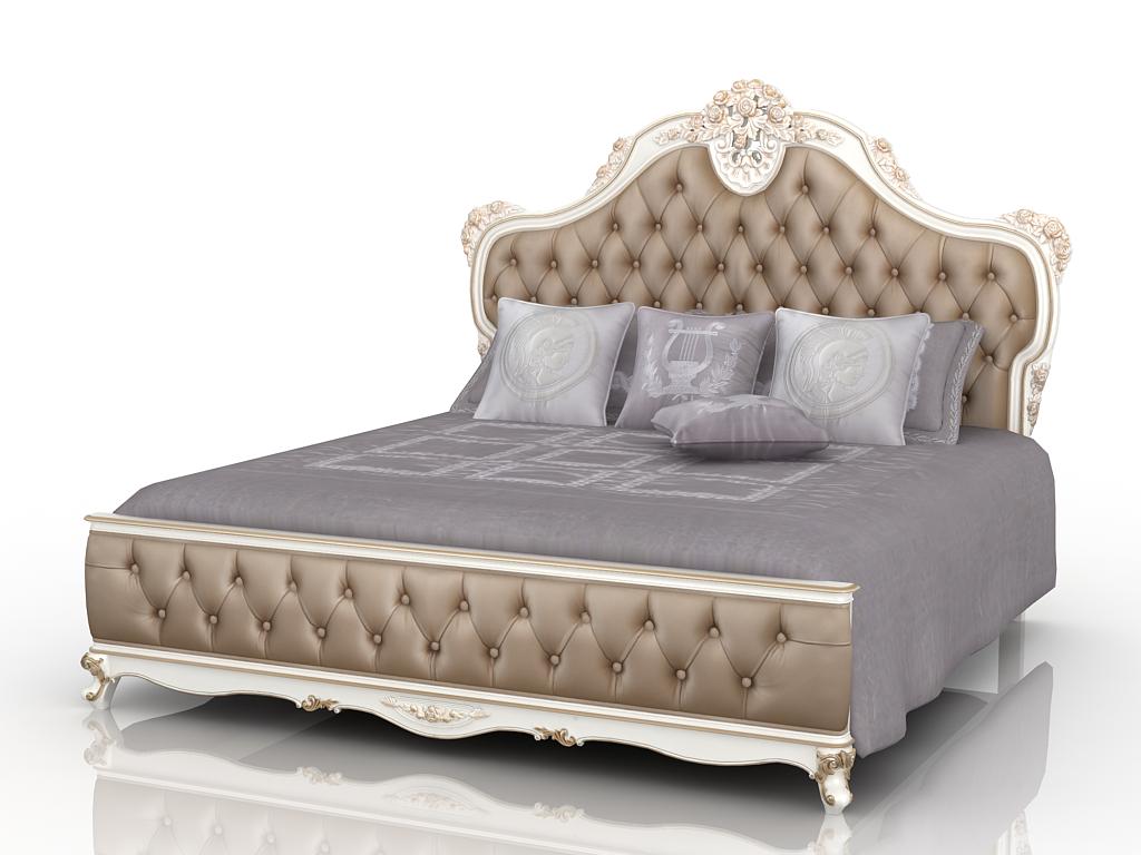 3D Bed Model 161 Free Download