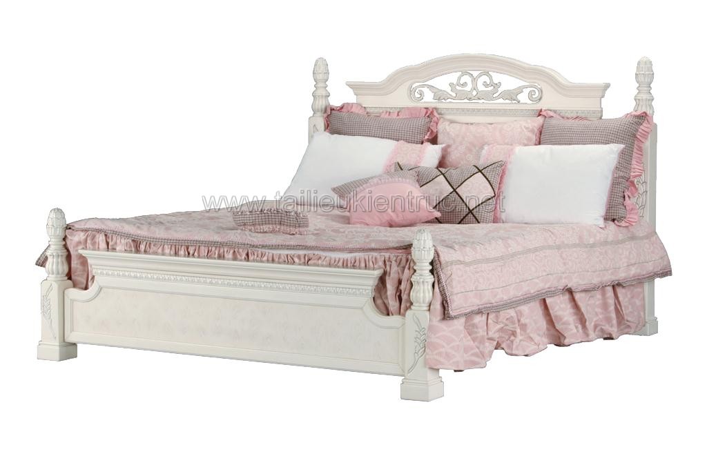 3D Bed Model 171 Free Download
