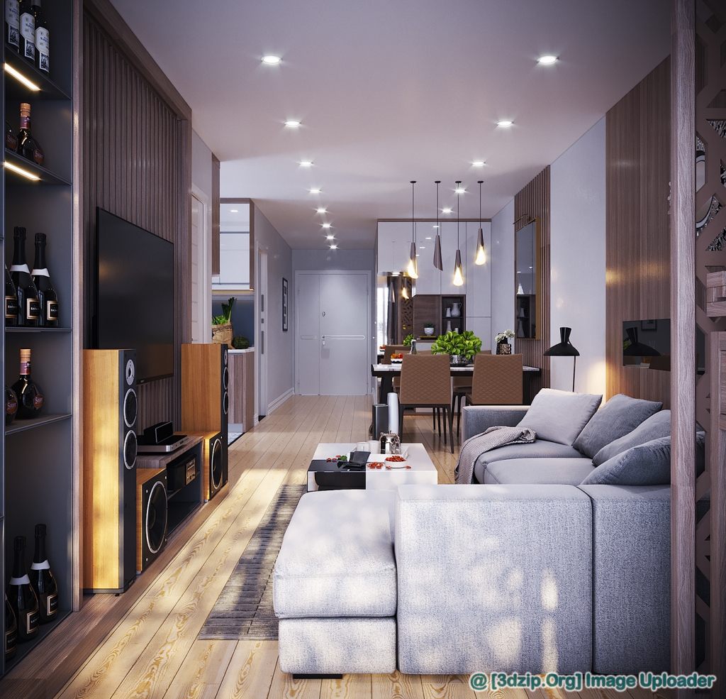 3D Interior Apartment 10 Scenes File 3dsmax by Duc Thien Free Download