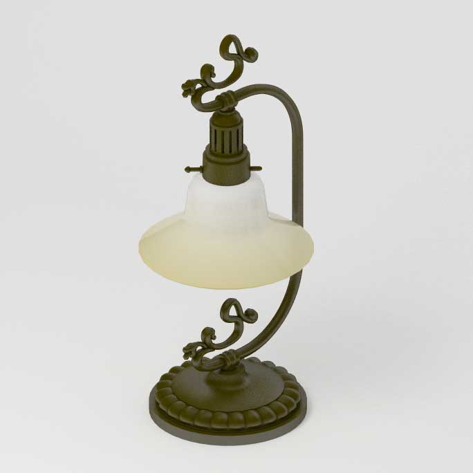 3D Model Campiluz Table Lamp Free Download