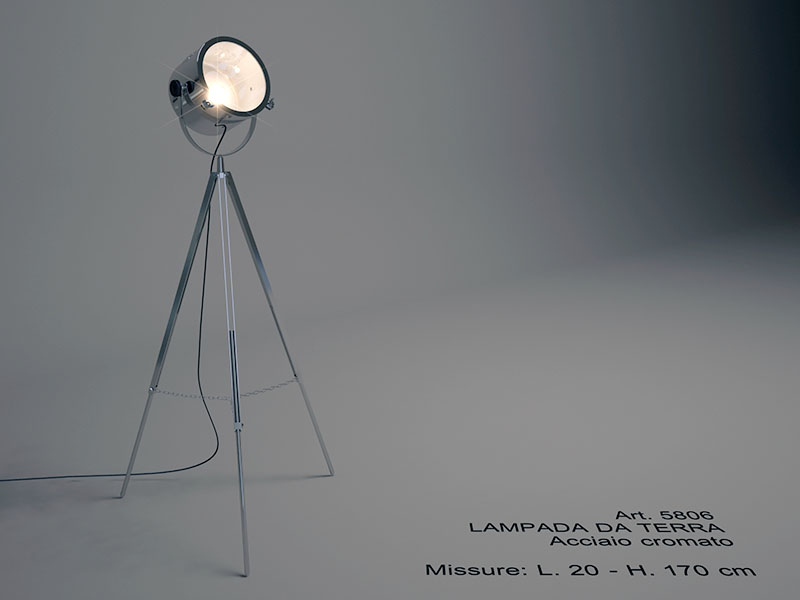 3D Model Lampada Da Terra Art 5806 Free Download