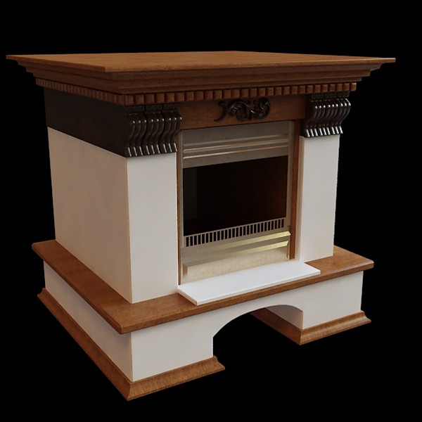 3d model Fireplace 6 free download
