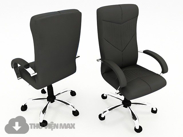 3D Desks And Chairs Set 45 Download
