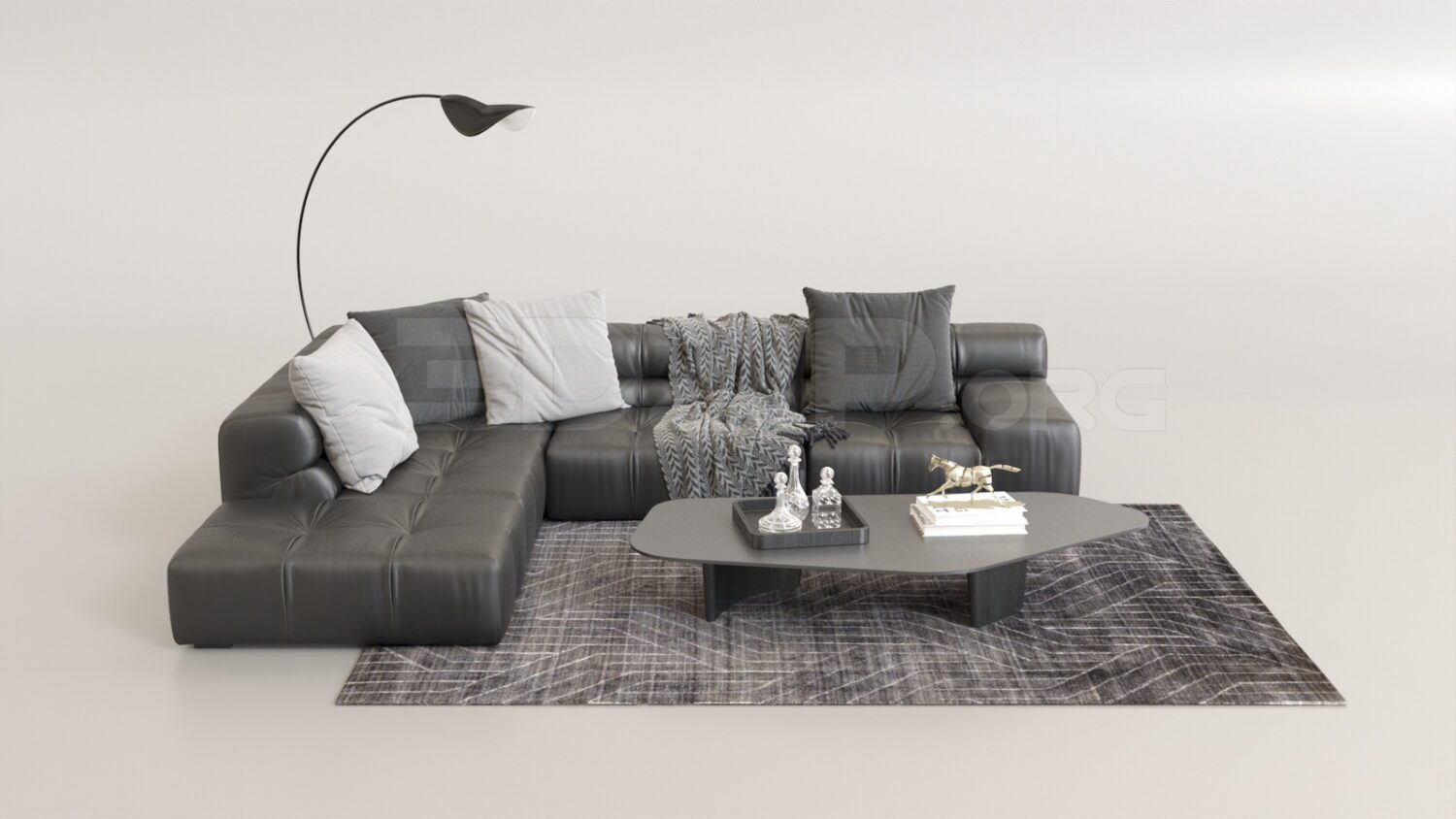 4549. Free 3D Sofa Model Download