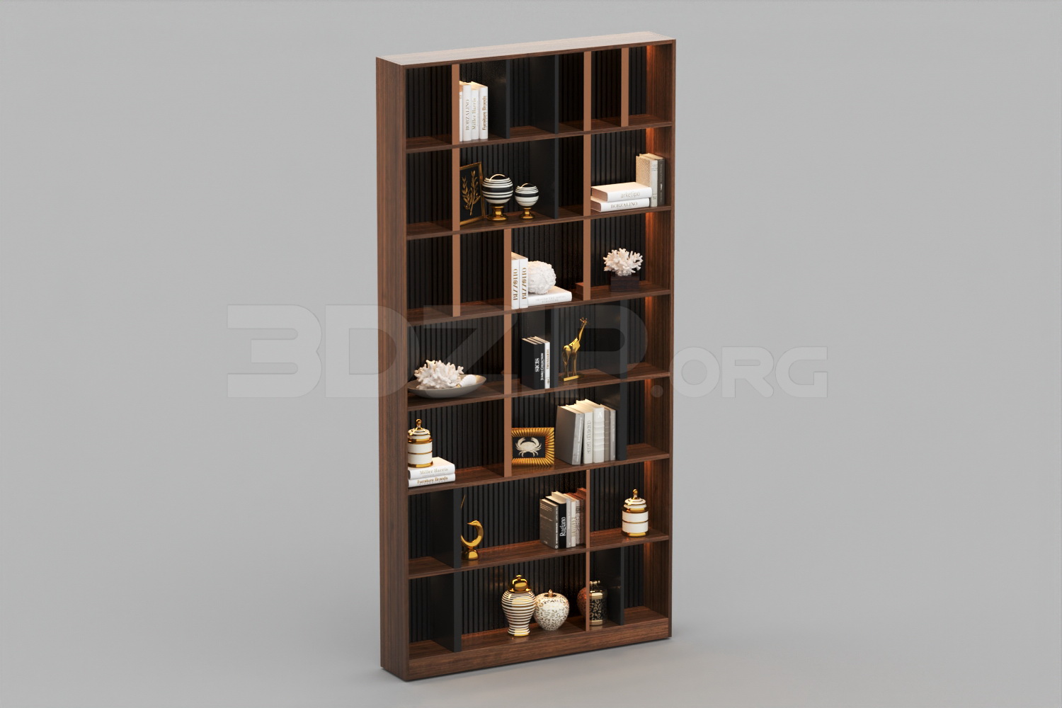 455. Download Free Bookcase Model By Hien Vu