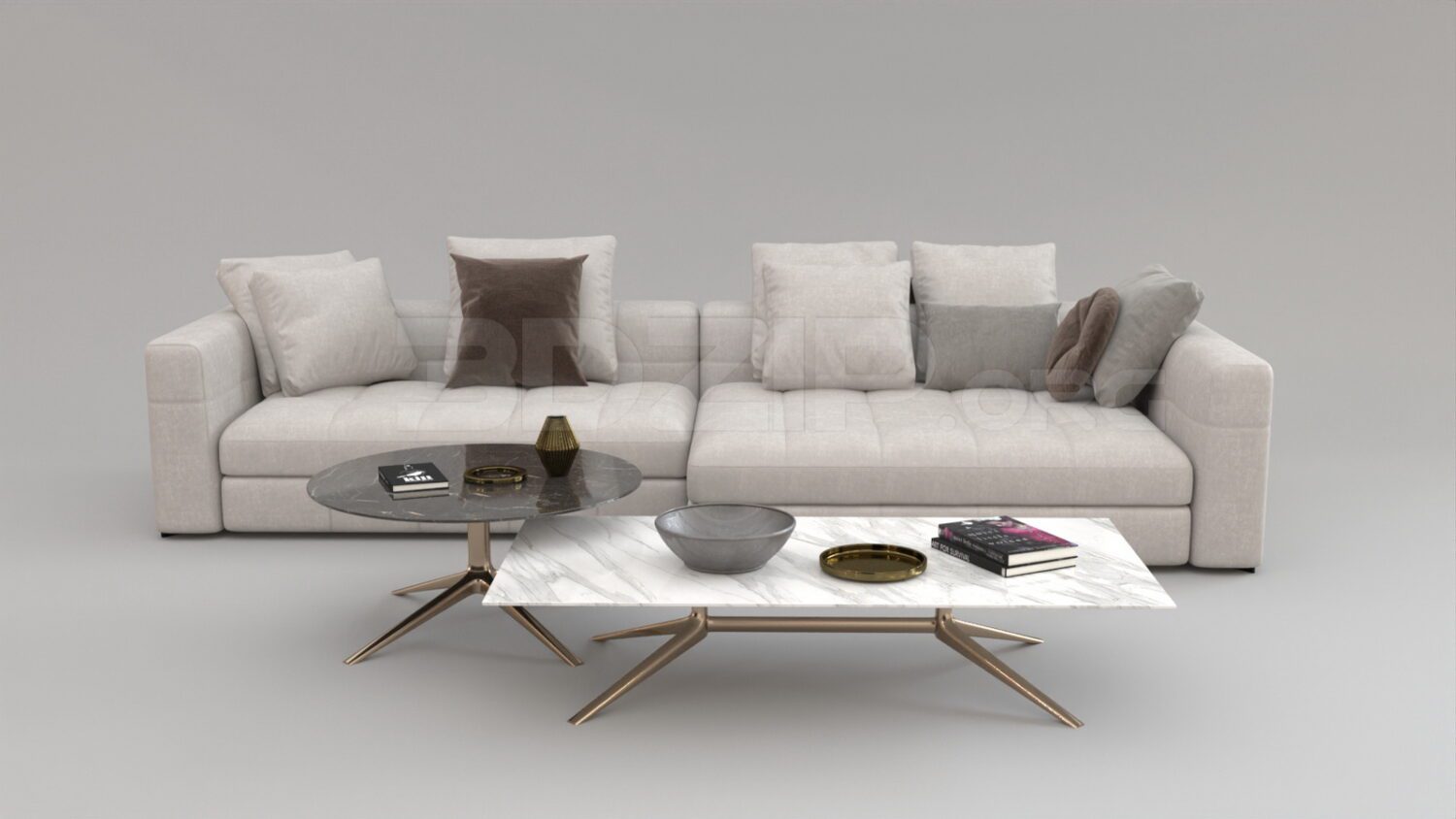 4573. Free 3D Sofa Model Download