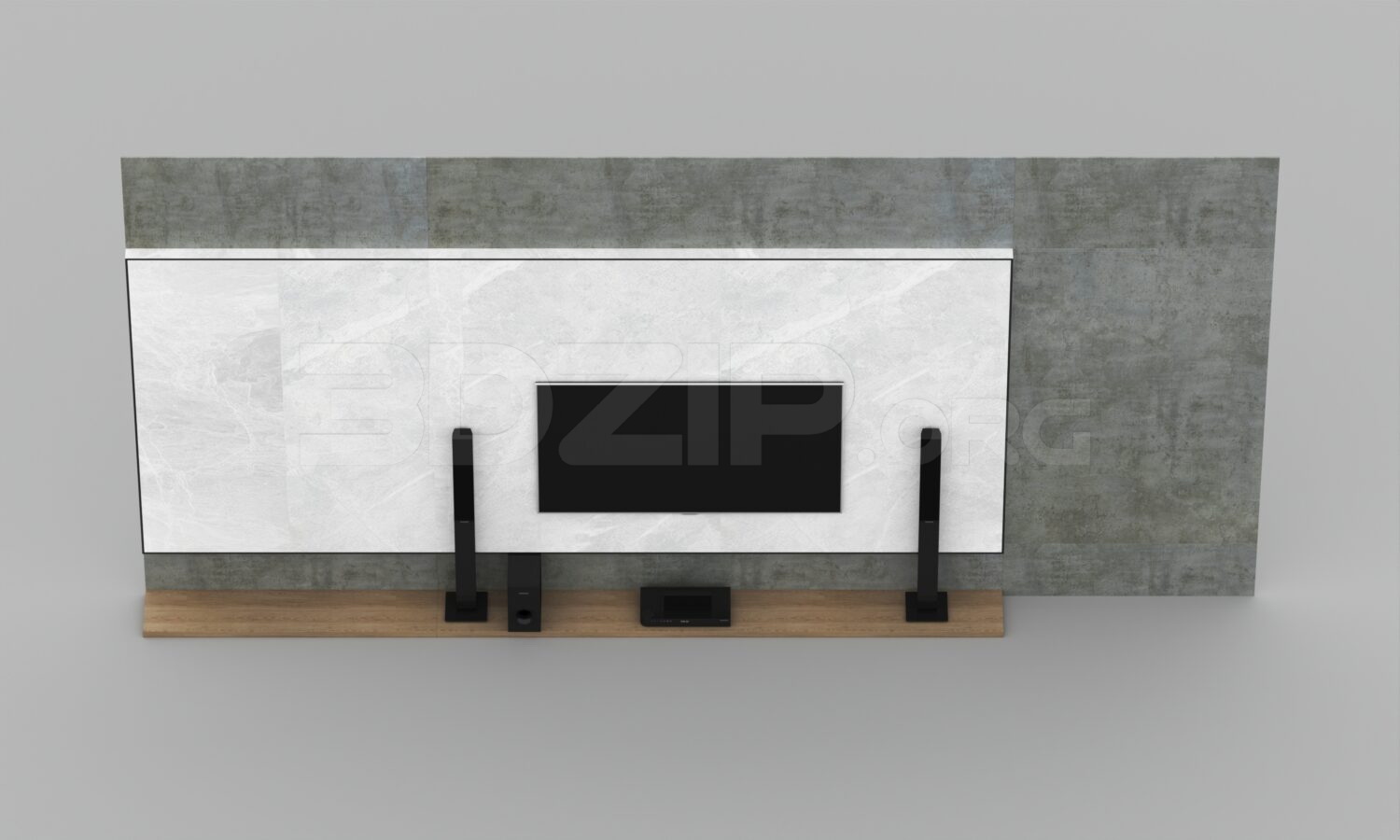 461. Download Free Wall TV Model By Pham Hung