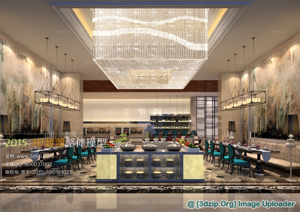 File 3D Interior Model Restaurant-Teahouse-Cafe Free Download Part 2
