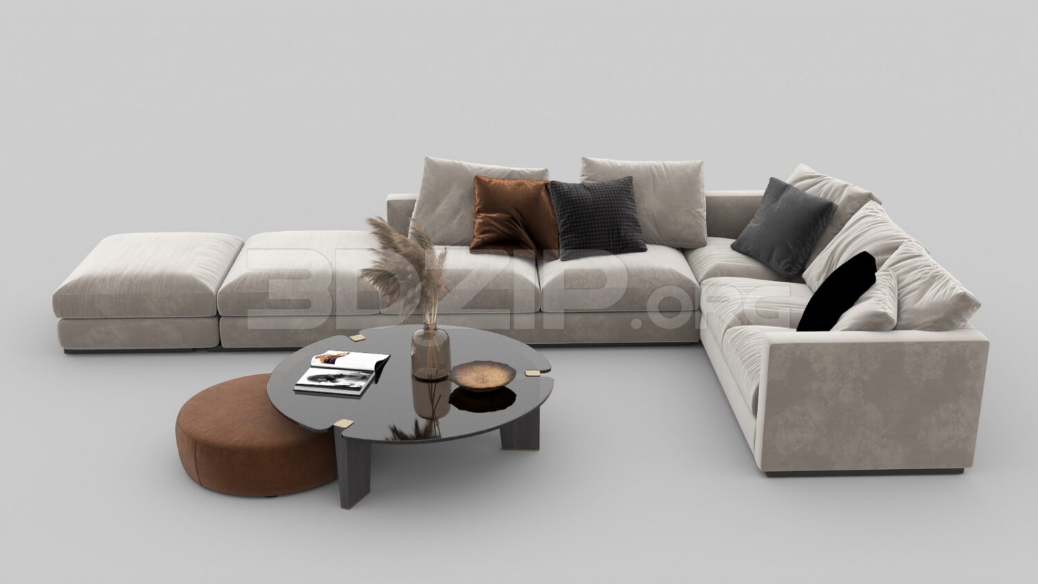 4716. Free 3D Sofa Model Download