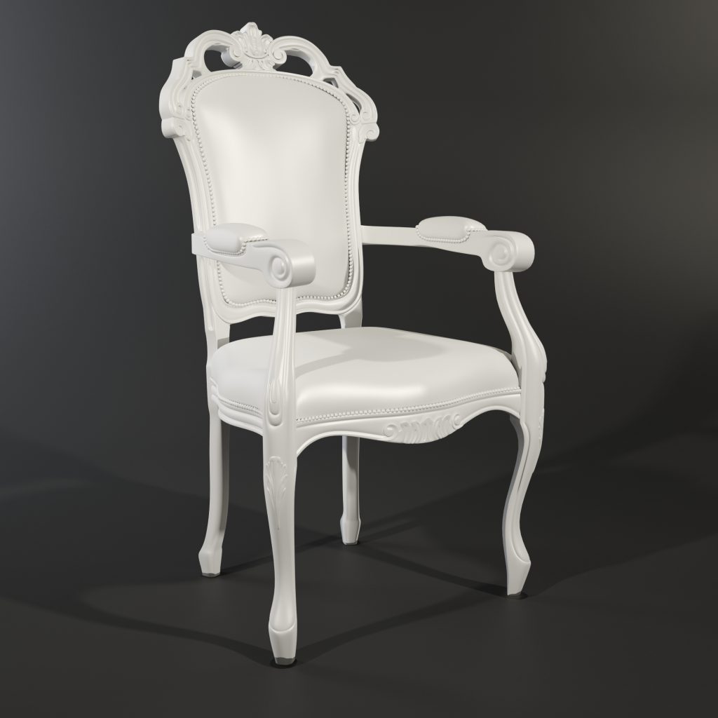 3D Model 48 Armchair – ModeneseGastone Free Download