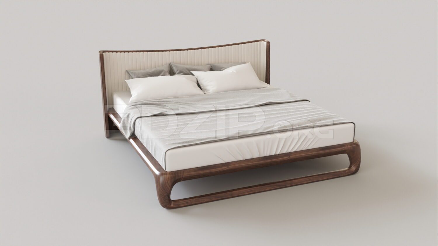 4889. Free 3D Bed Model Download