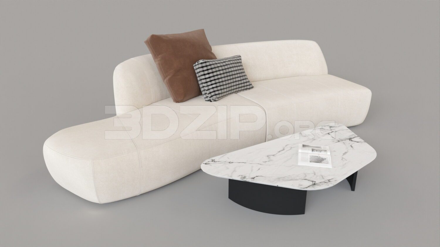 4953. Free 3D Sofa Model Download