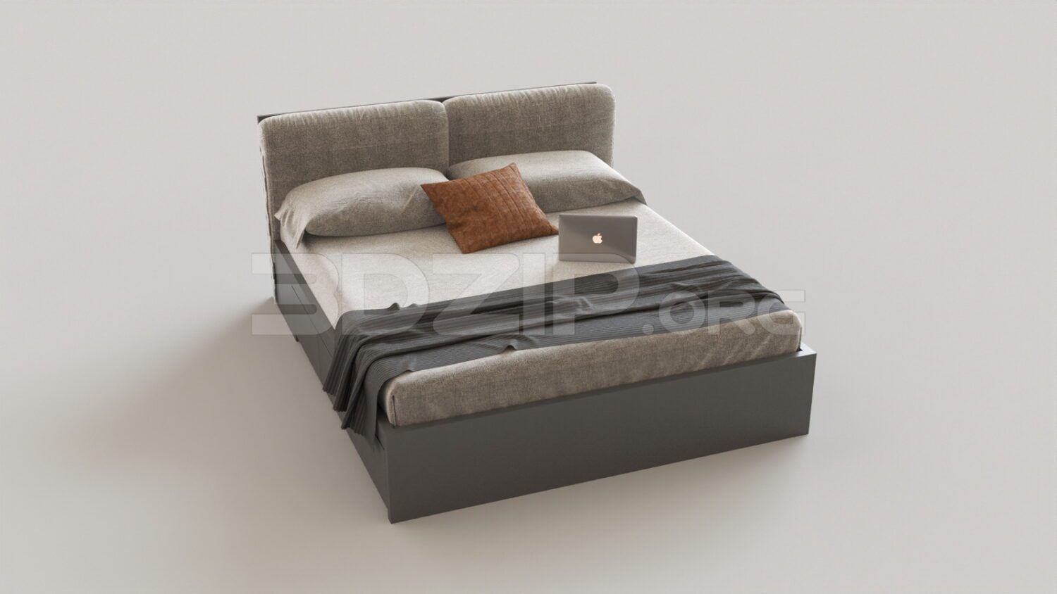 4970. Free 3D Bed Model Download
