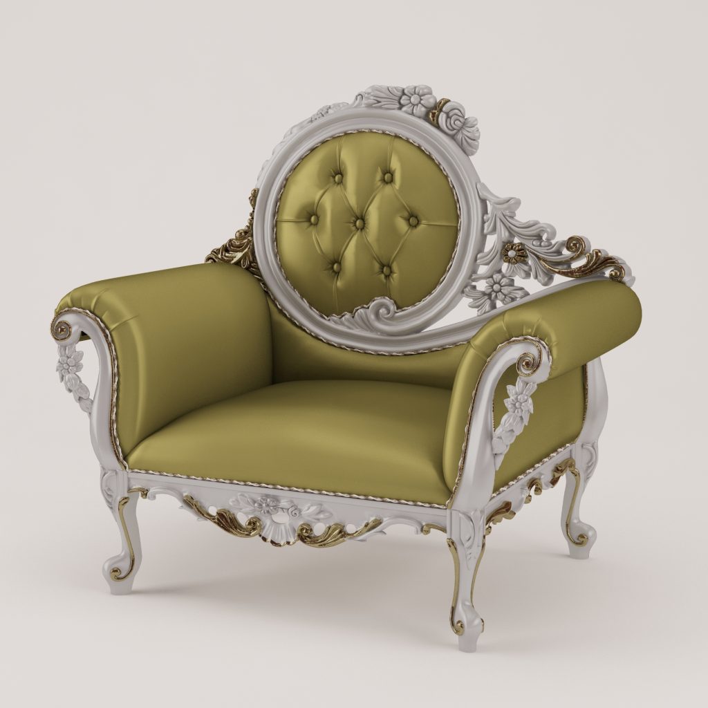 3D Model 49 Armchair -ModeneseGastone Free Download