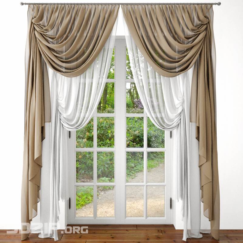 3d Curtain Model 4 Free Download