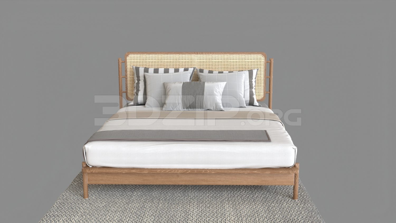 5081. Free 3D Bed Model Download