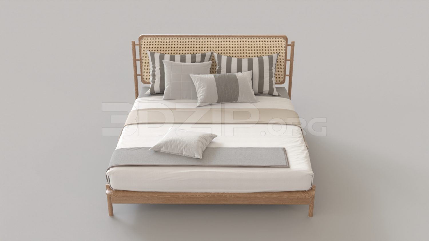 5082. Free 3D Bed Model Download