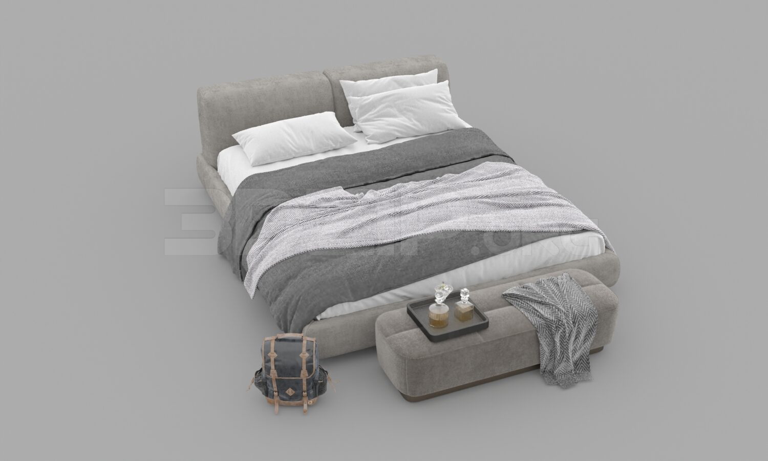514. Download Free Bed Model By Viet Long Lee
