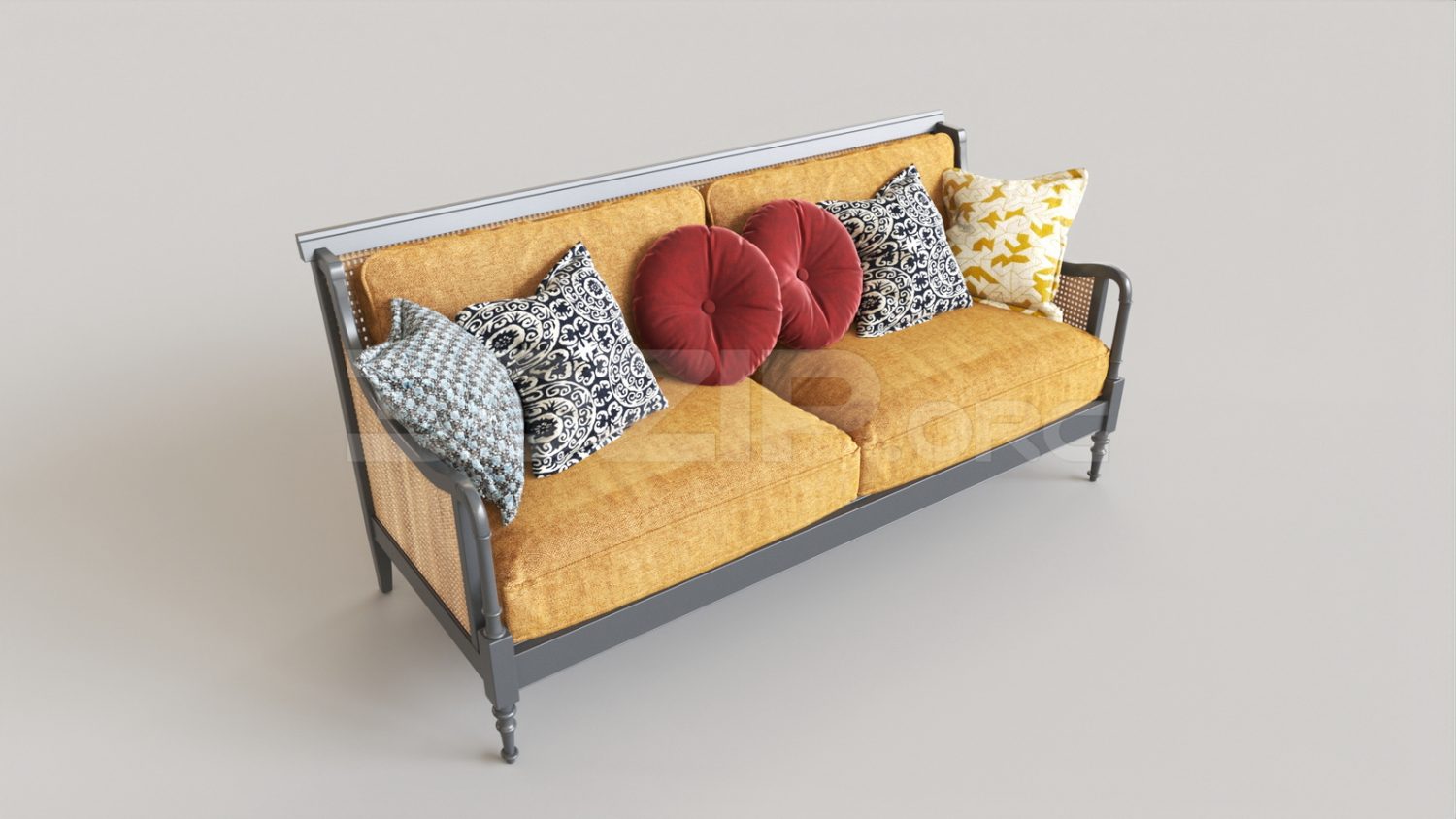5205. Free 3D Sofa Model Download