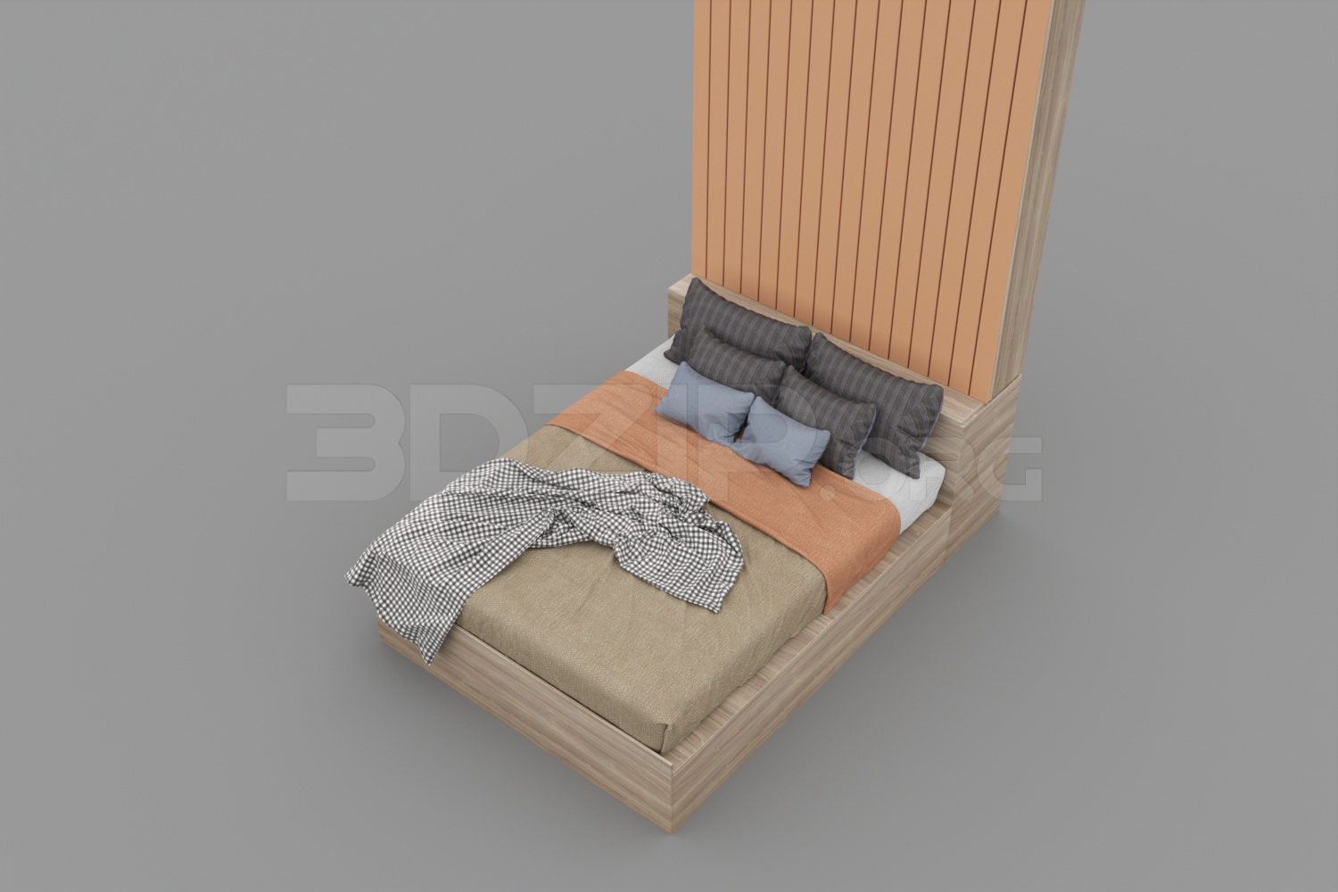 610. Download Free Bed Model By Vuong Chill