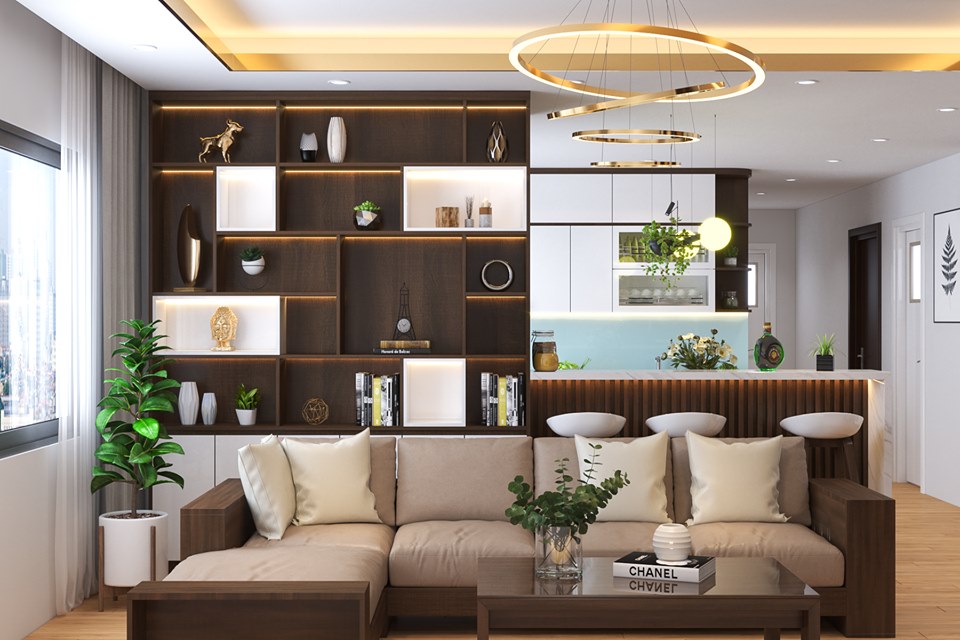 3D Interior Kitchen- Livingroom 41 Scene 3dsmax By Nguyen Ngoc Tung Free Download