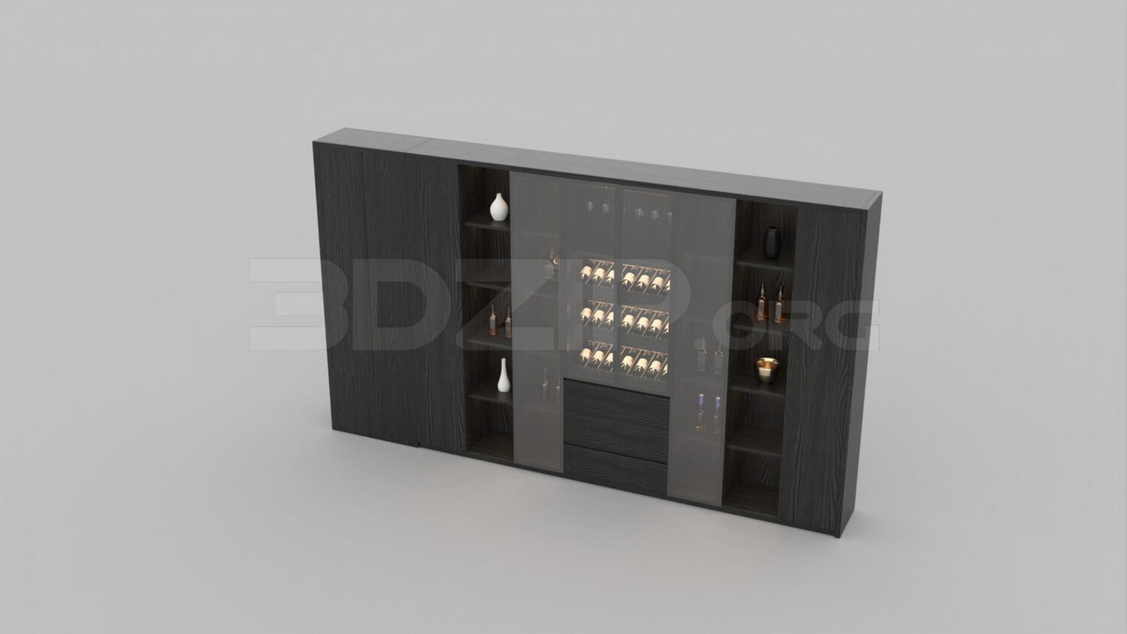 967. Download Free Wine Cabinet Model By Nguyen Can